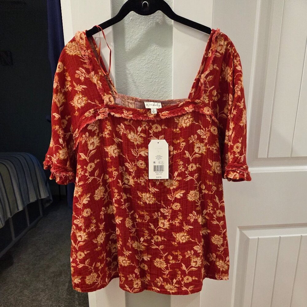 Ladies casual blouse